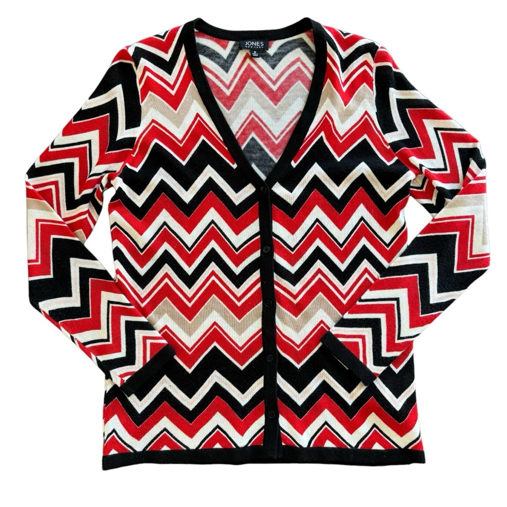 Jones New York chevron cardigan - MINT!!